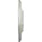 Ekena Millwork Leaf Ceiling Medallion (Fits Canopies up to 4 3/4"), 11 3/8"OD x 3 5/8"ID x 1 1/8"P, Flash Blue CM11LFFBS - alternate 4